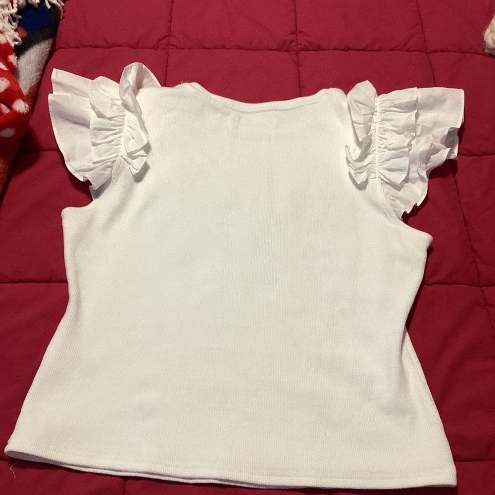 Anthropologie ribbed top